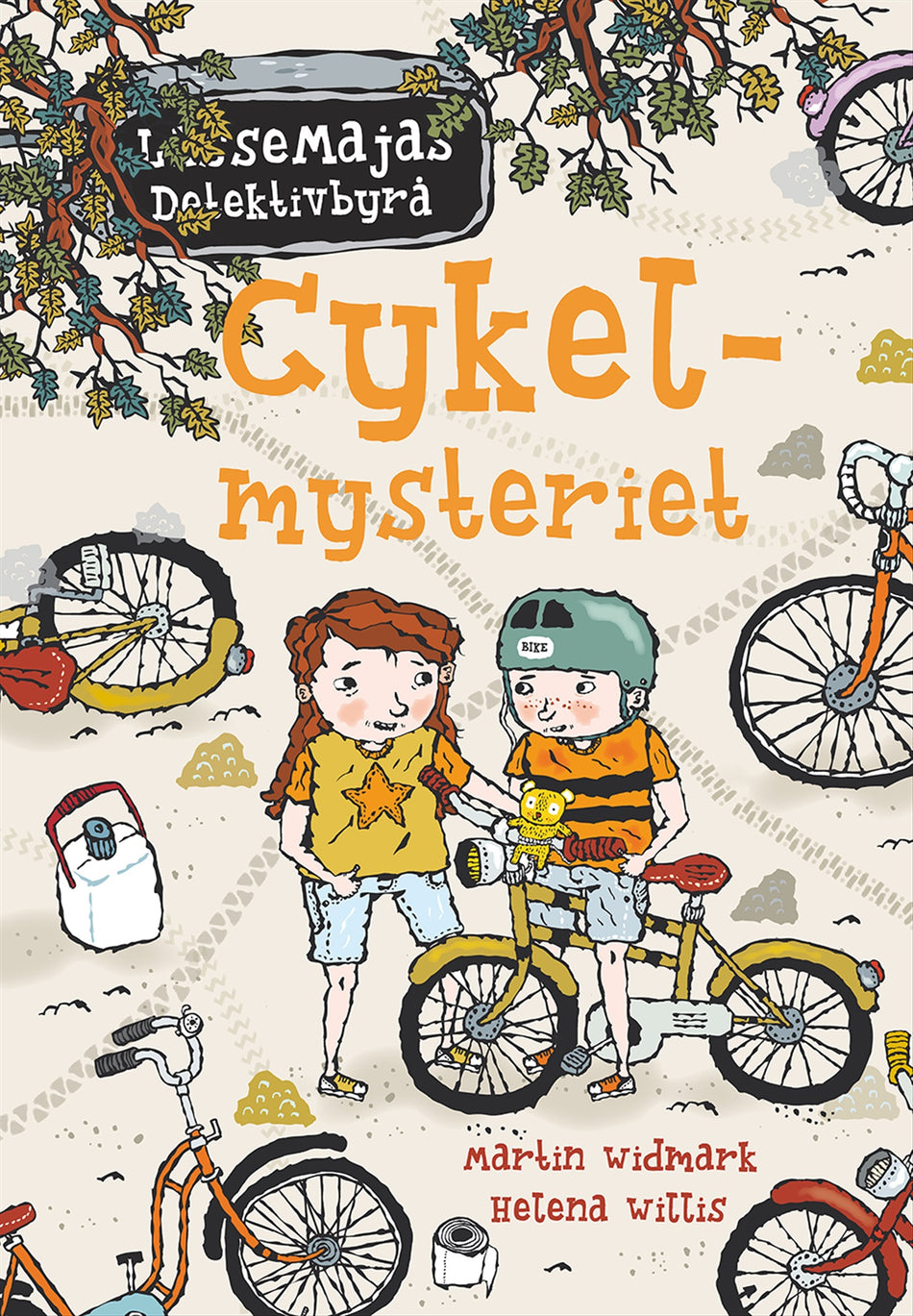 Valokuva kirjasta Martin Widmark Cykelmysteriet, kuuluu tuoteryhmään Ruots lapset nuoret ja sarjakuvat.