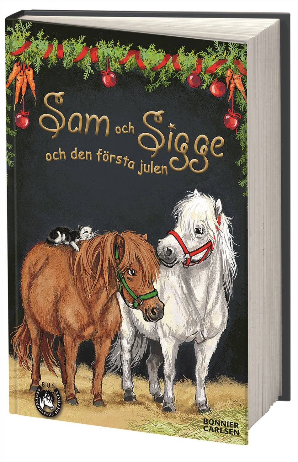 Valokuva kirjasta Lin Hallberg Sam och Sigge och den första julen, kuuluu tuoteryhmään Ruots lapset nuoret ja sarjakuvat.