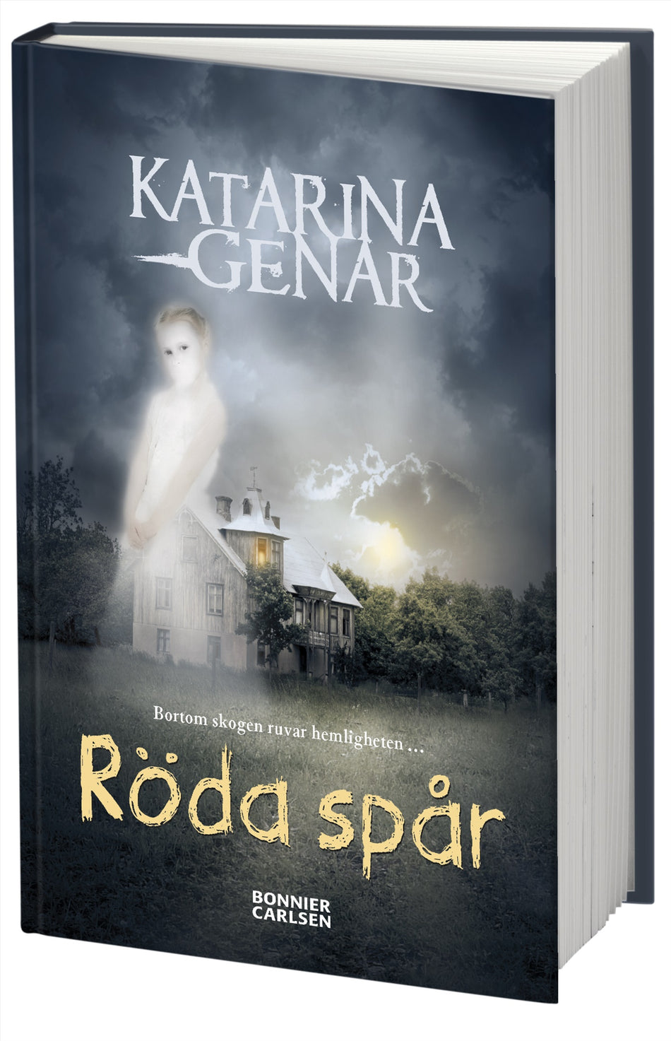 Valokuva kirjasta Katarina Genar Röda spår, kuuluu tuoteryhmään Ruots lapset nuoret ja sarjakuvat.