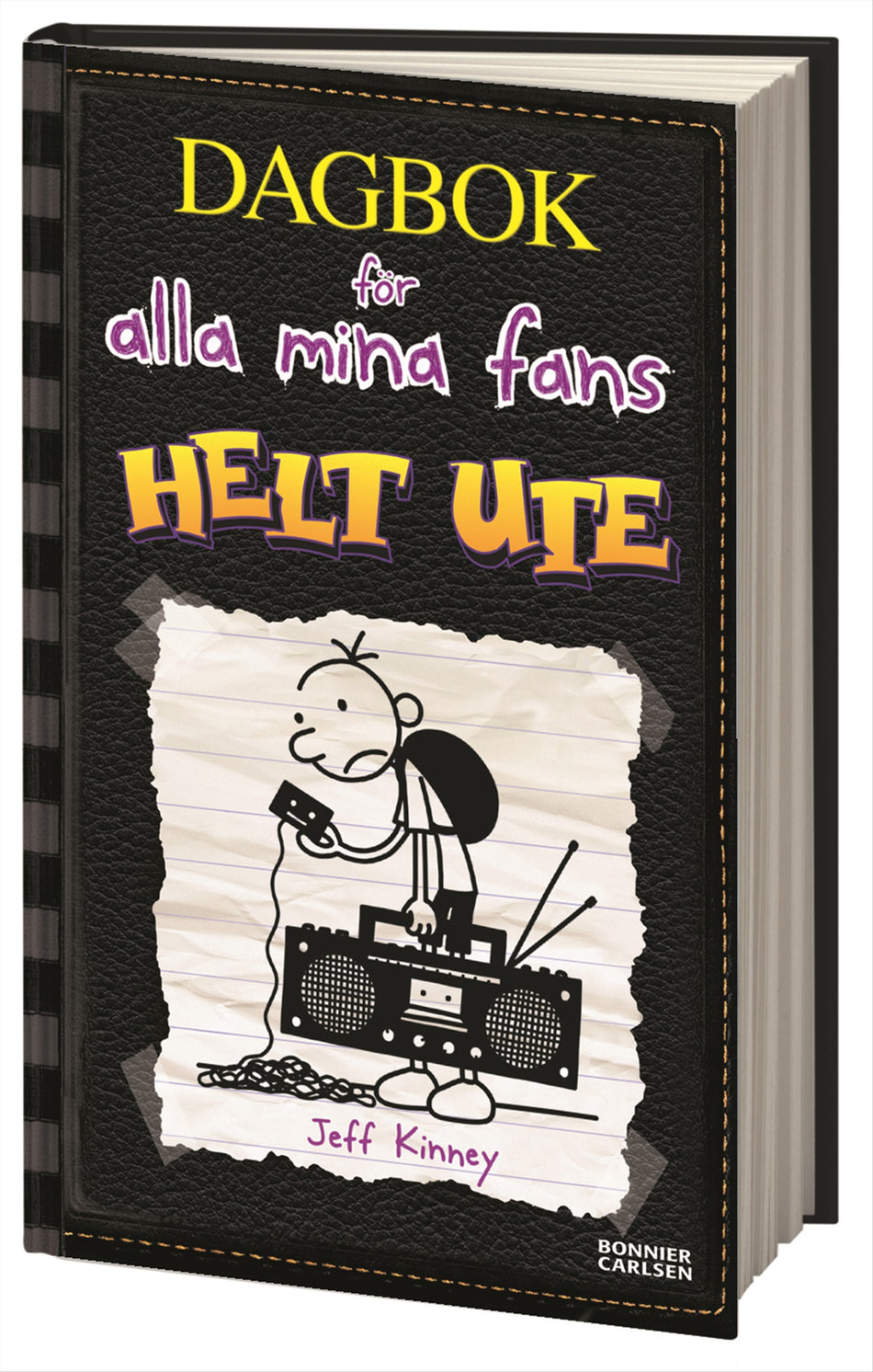 Valokuva kirjasta Jeff Kinney Helt ute, kuuluu tuoteryhmään Ruots lapset nuoret ja sarjakuvat.
