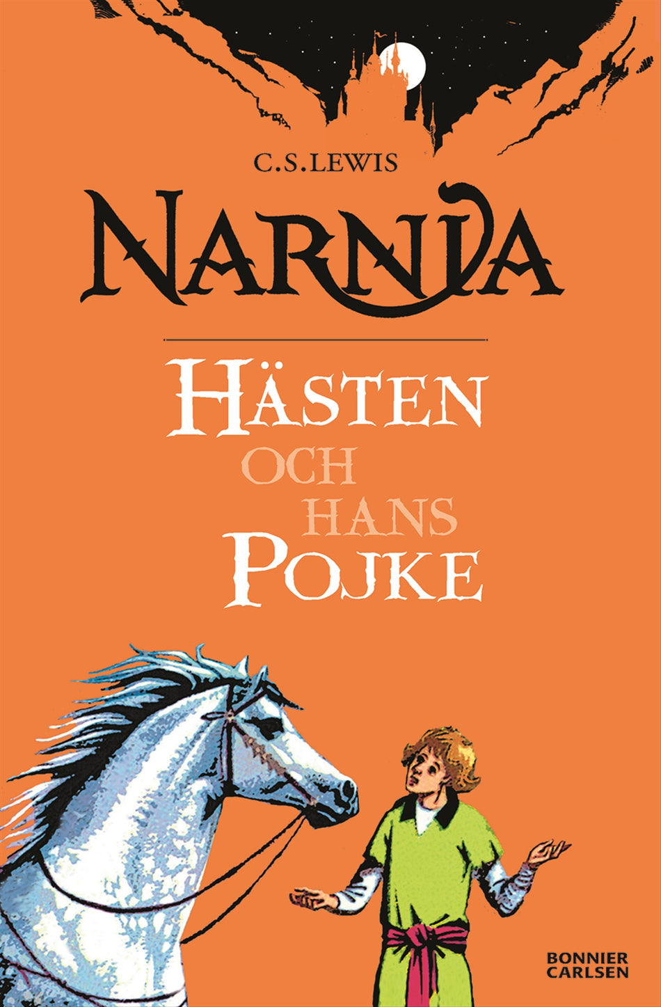 Valokuva kirjasta C. S. Lewis Hästen och hans pojke, kuuluu tuoteryhmään Ruots lapset nuoret ja sarjakuvat.