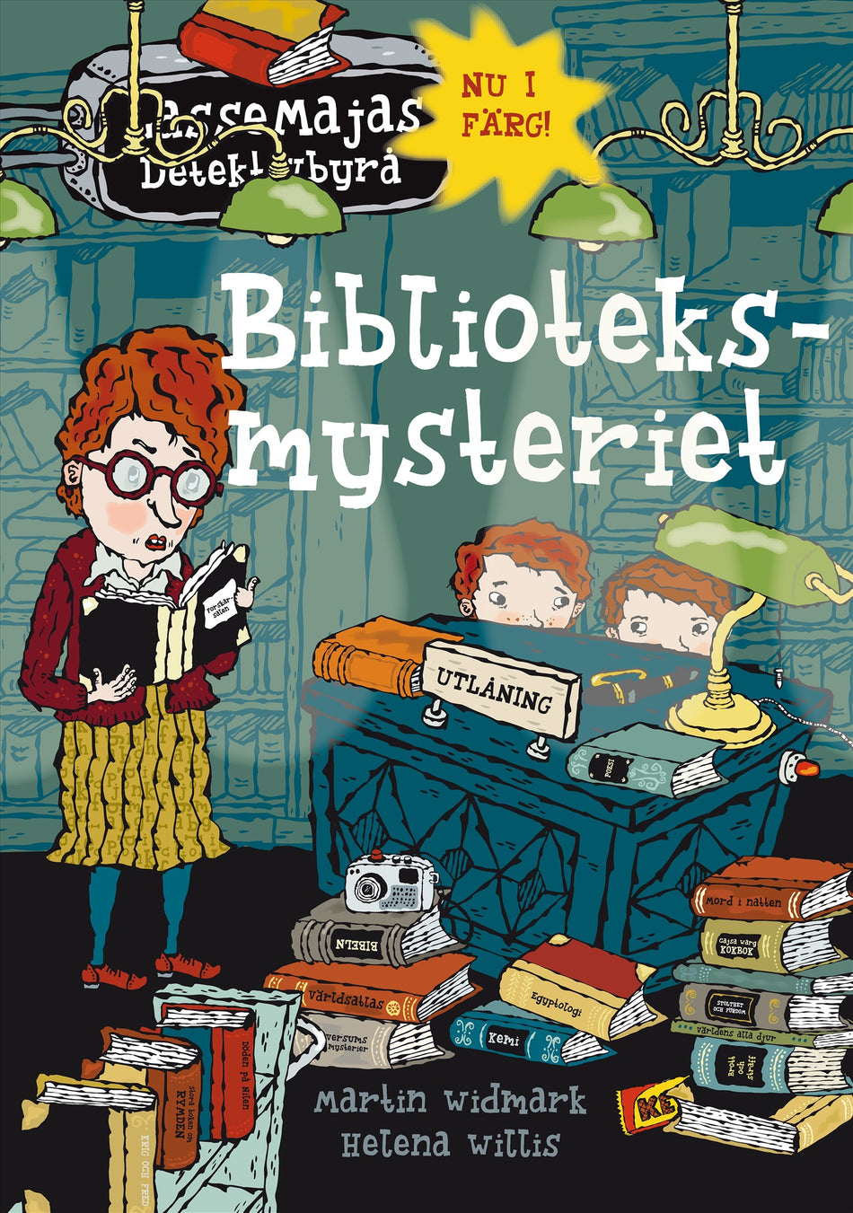 Valokuva kirjasta Martin Widmark Biblioteksmysteriet, kuuluu tuoteryhmään Ruots lapset nuoret ja sarjakuvat.