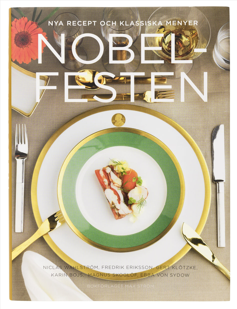 Valokuva kirjasta Gert Klötzke / Niclas Wahlström / Fredrik Eriksson / Karin Bojs / Ebba von Sydow Nobelfesten : nya recept och klassiska menyer, kuuluu tuoteryhmään Ruots harrasteet taide.