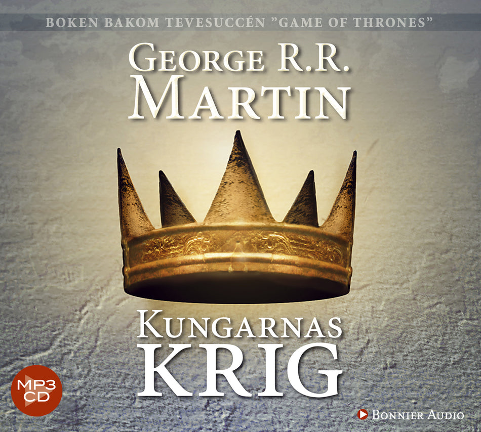 Valokuva kirjasta George R. R. Martin Game of thrones - Kungarnas krig, kuuluu tuoteryhmään Ruots kaunokirjat.