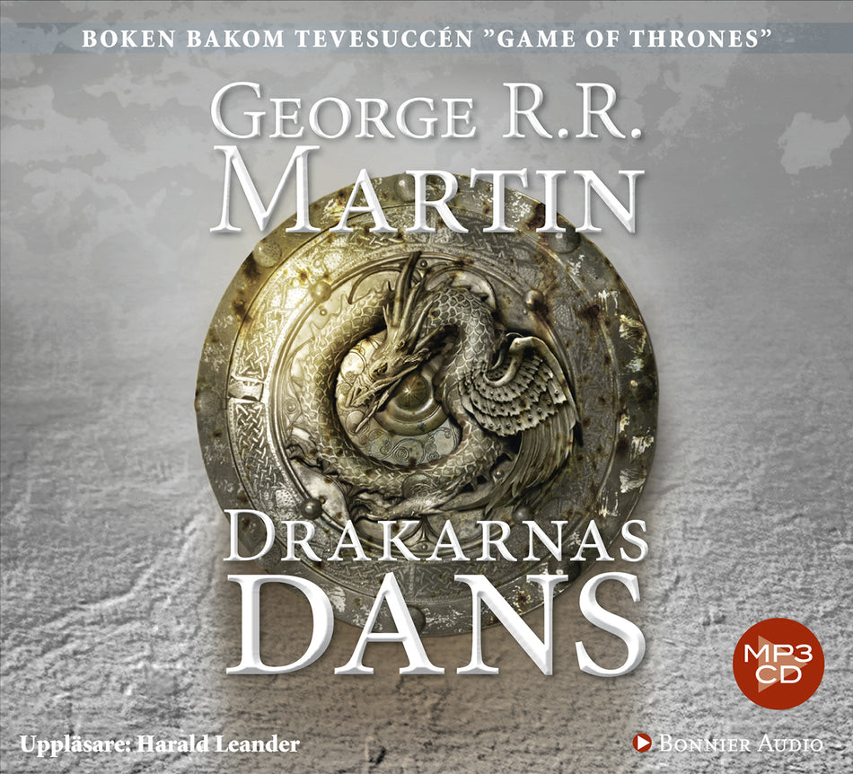 Valokuva kirjasta George R. R. Martin Game of thrones - Drakarnas dans, kuuluu tuoteryhmään Ruots kaunokirjat.
