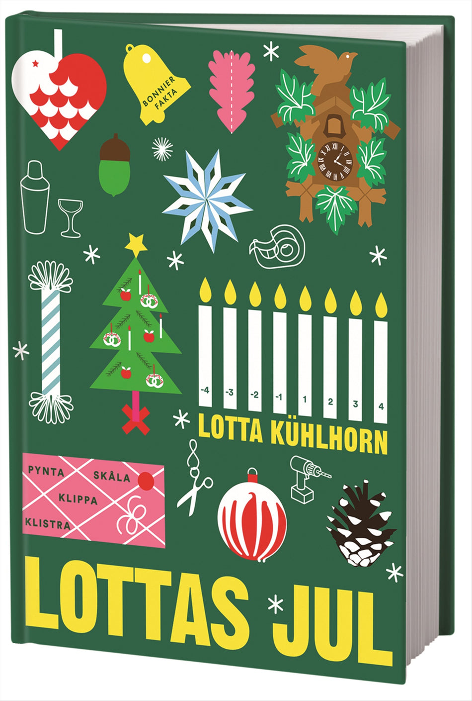 Valokuva kirjasta Lotta Kühlhorn Lottas jul, kuuluu tuoteryhmään Ruots harrasteet taide.