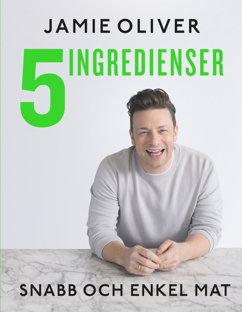 Valokuva kirjasta Jamie Oliver 5 ingredienser : snabb och enkel mat, kuuluu tuoteryhmään Ruots harrasteet taide.