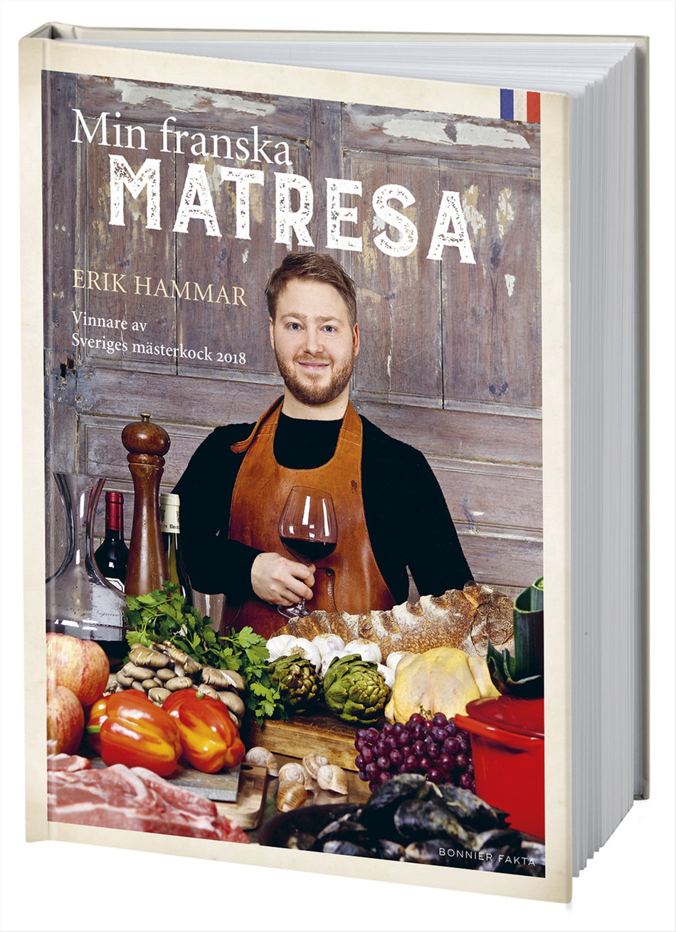 Valokuva kirjasta Erik Hammar Min franska matresa : vinnare av Sveriges mästerkock 2018, kuuluu tuoteryhmään Ruots harrasteet taide.
