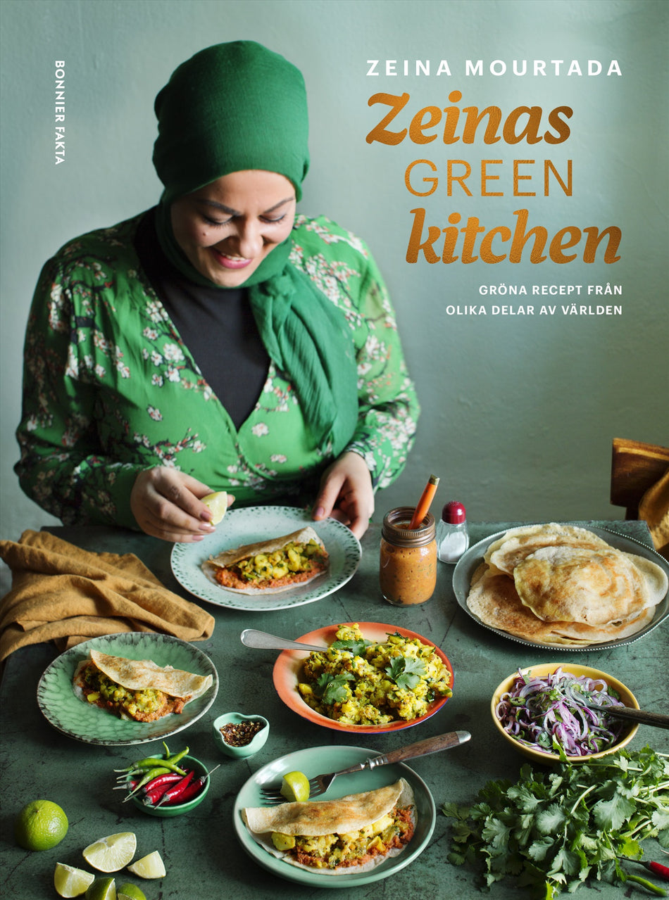 Valokuva kirjasta Zeina Mourtada Zeinas green kitchen : gröna recept från olika delar av världen, kuuluu tuoteryhmään Ruots harrasteet taide.