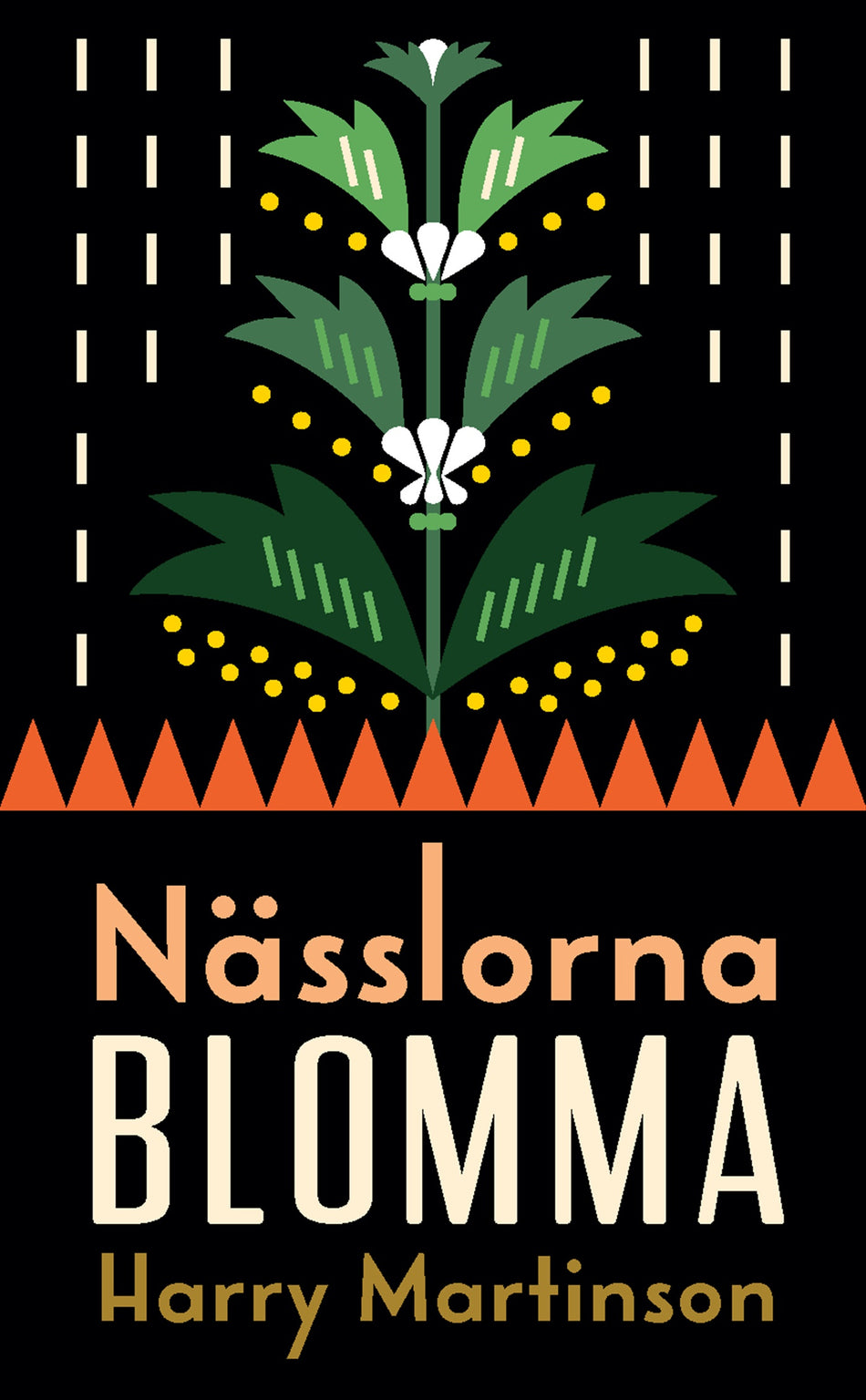 Valokuva kirjasta Harry Martinson Nässlorna blomma, kuuluu tuoteryhmään Ruots kaunokirjat.