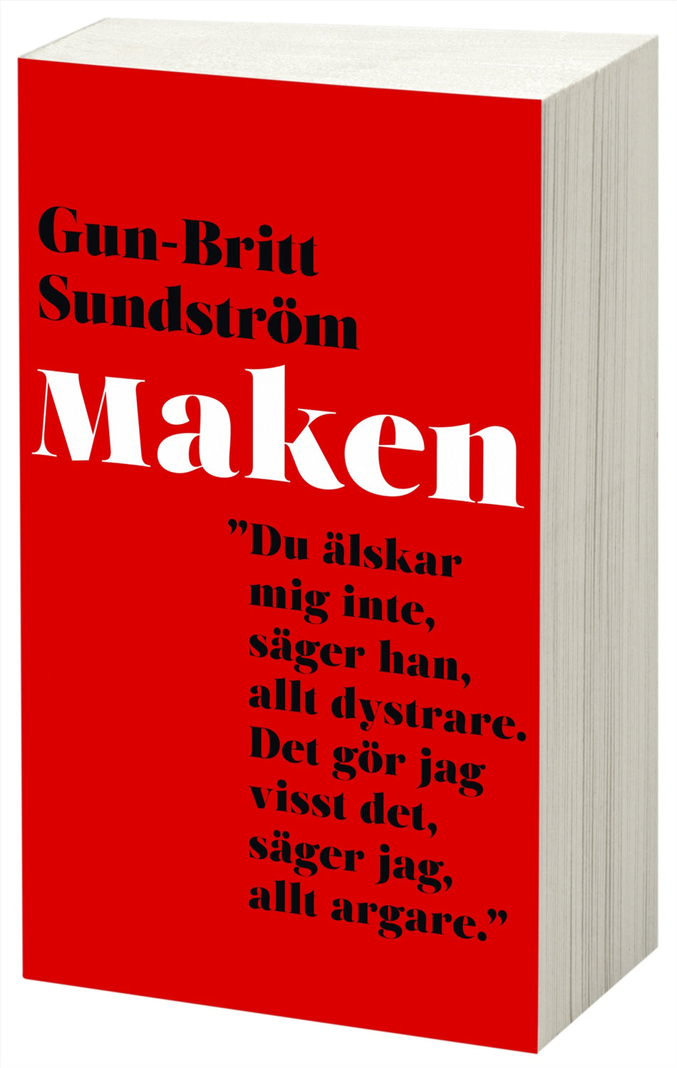 Valokuva kirjasta Gun-Britt Sundström Maken, kuuluu tuoteryhmään Ruots kaunokirjat.