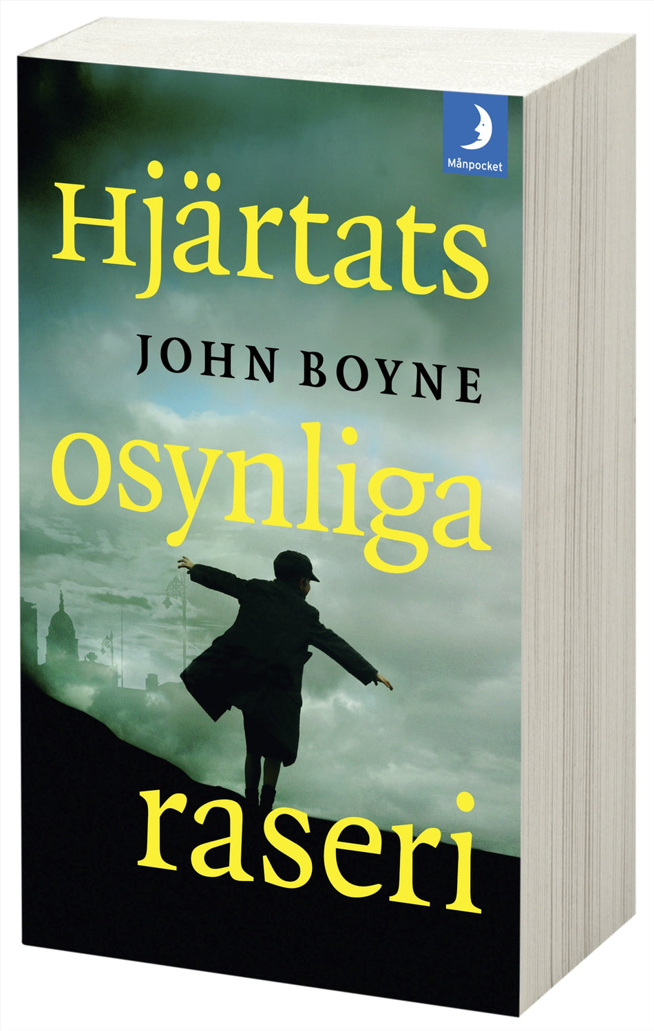 Valokuva kirjasta John Boyne Hjärtats osynliga raseri, kuuluu tuoteryhmään Ruots kaunokirjat.