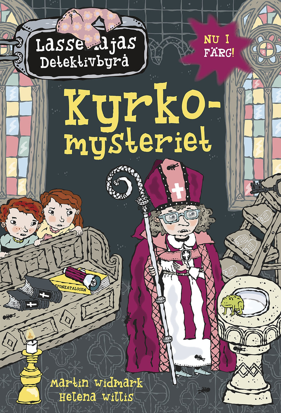 Valokuva kirjasta Martin Widmark Kyrkomysteriet, kuuluu tuoteryhmään Ruots lapset nuoret ja sarjakuvat.