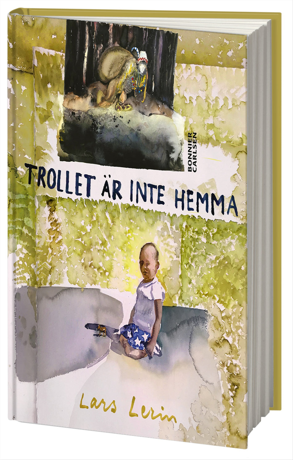 Valokuva kirjasta Lars Lerin Trollet är inte hemma, kuuluu tuoteryhmään Ruots lapset nuoret ja sarjakuvat.
