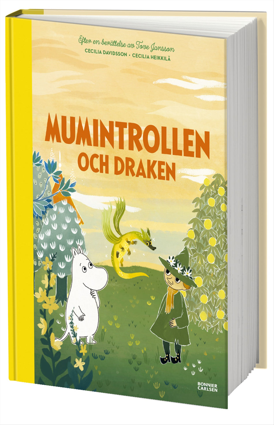 Valokuva kirjasta Tove Jansson / Cecilia Davidsson / Cecilia Heikkilä Mumintrollen och draken, kuuluu tuoteryhmään Ruots lapset nuoret ja sarjakuvat.