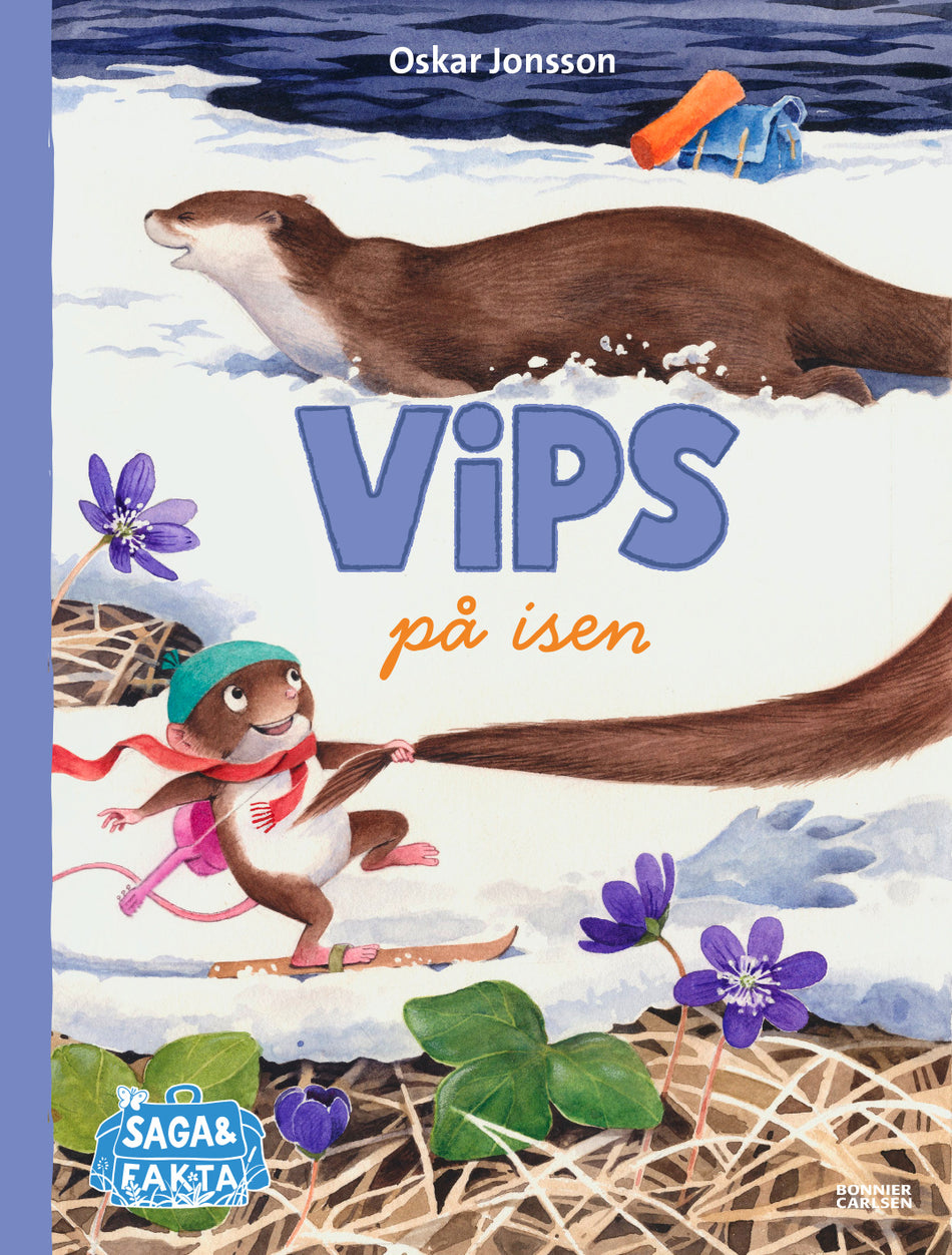 Valokuva kirjasta Oskar Jonsson Vips på isen, kuuluu tuoteryhmään Ruots lapset nuoret ja sarjakuvat.