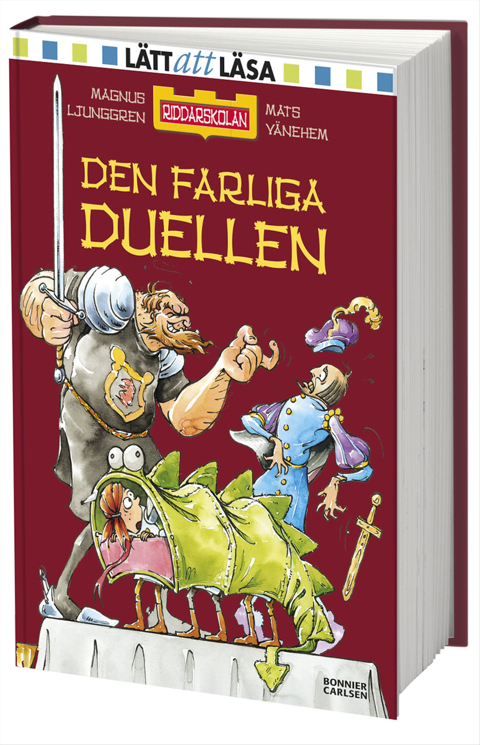 Valokuva kirjasta Magnus Ljunggren Den farliga duellen, kuuluu tuoteryhmään Ruots lapset nuoret ja sarjakuvat.