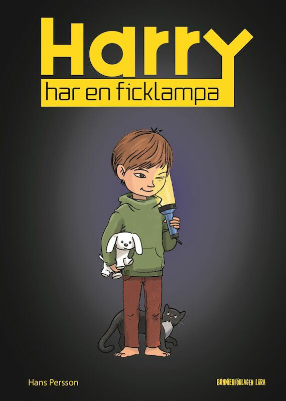 Valokuva kirjasta Hans Persson Harry har en ficklampa, kuuluu tuoteryhmään Ruots lapset nuoret ja sarjakuvat.
