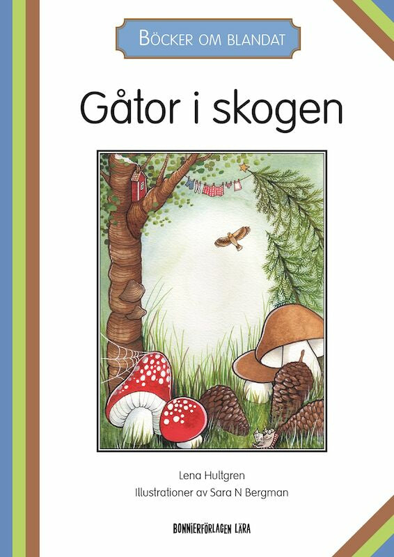Valokuva kirjasta Lena Hultgren Böcker om blandat - Gåtor i skogen, 5-pack, kuuluu tuoteryhmään Ruots lapset nuoret ja sarjakuvat.