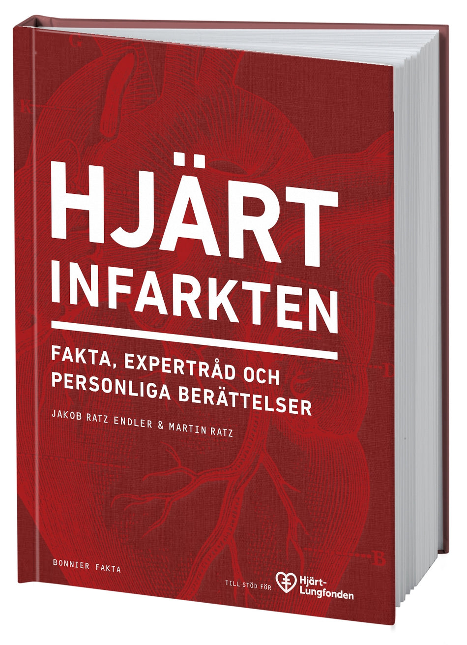 Valokuva kirjasta Jakob Ratz Endler / Martin Ratz Hjärtinfarkten : fakta, expertråd och personliga berättelser, kuuluu tuoteryhmään Ruots muu tieto.