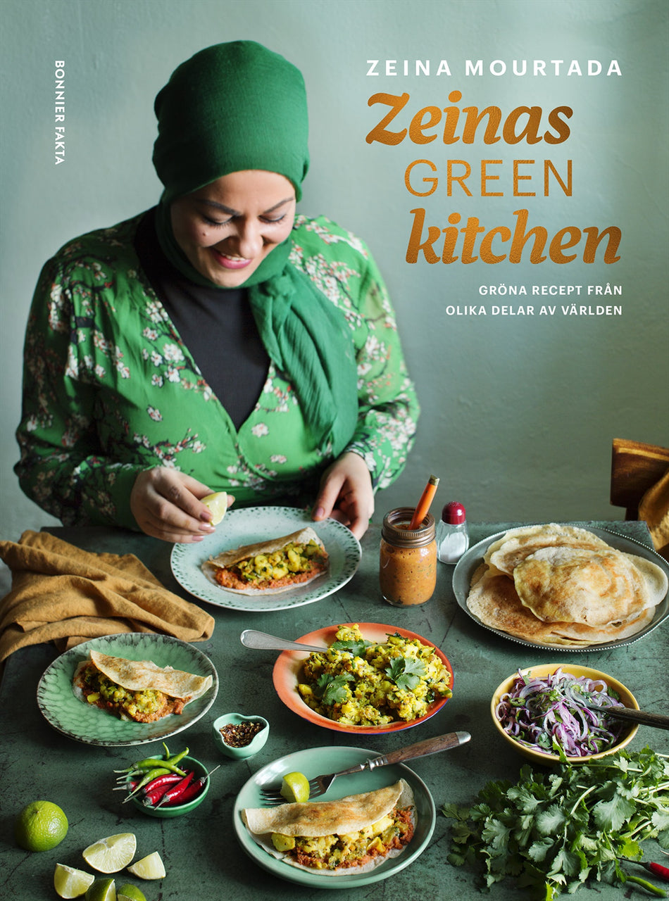 Valokuva kirjasta Zeina Mourtada Zeinas green kitchen : gröna recept från olika delar av världen, kuuluu tuoteryhmään Ruots harrasteet taide.