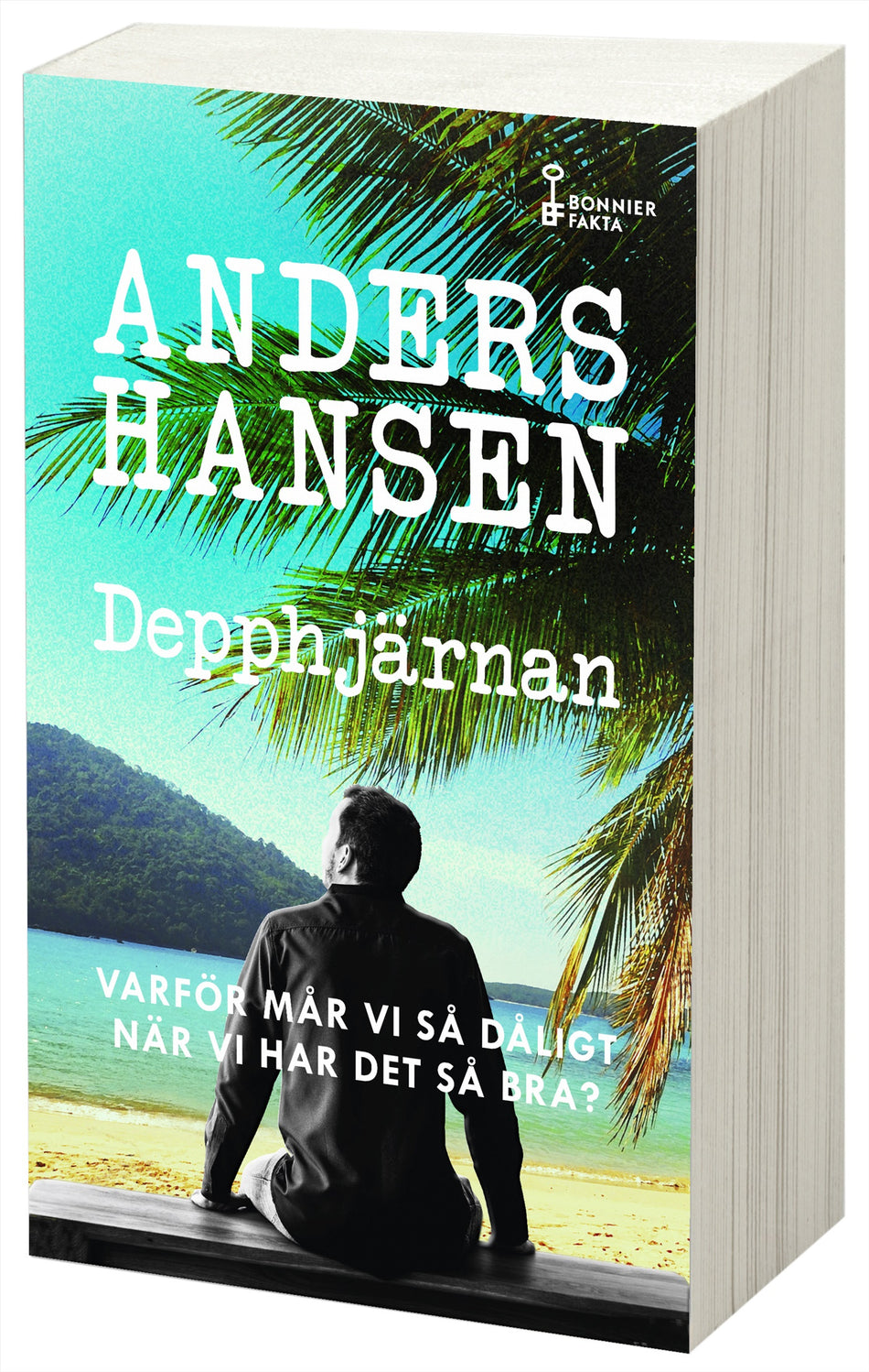 Valokuva kirjasta Anders Hansen Depphjärnan : varför mår vi så dåligt när vi har det så bra?, kuuluu tuoteryhmään Ruots muu tieto.