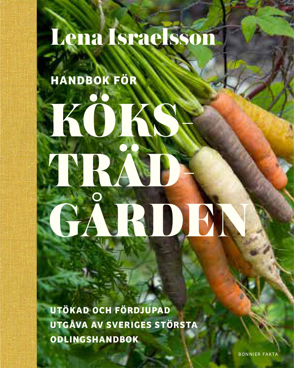 Valokuva kirjasta Lena Israelsson Handbok för köksträdgården, kuuluu tuoteryhmään Ruots harrasteet taide.