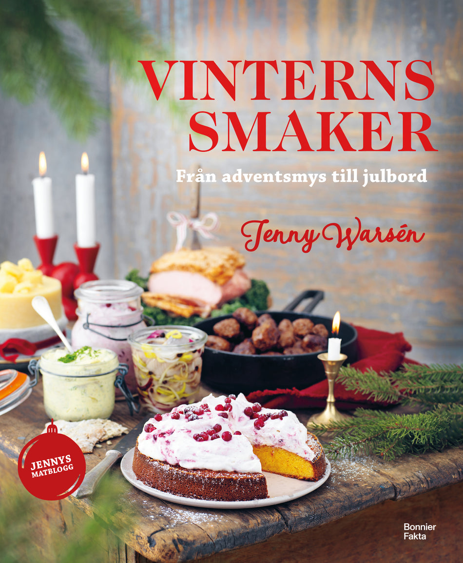 Valokuva kirjasta Jenny Warsén Vinterns smaker : Från adventsmys till julbord, kuuluu tuoteryhmään Ruots harrasteet taide.