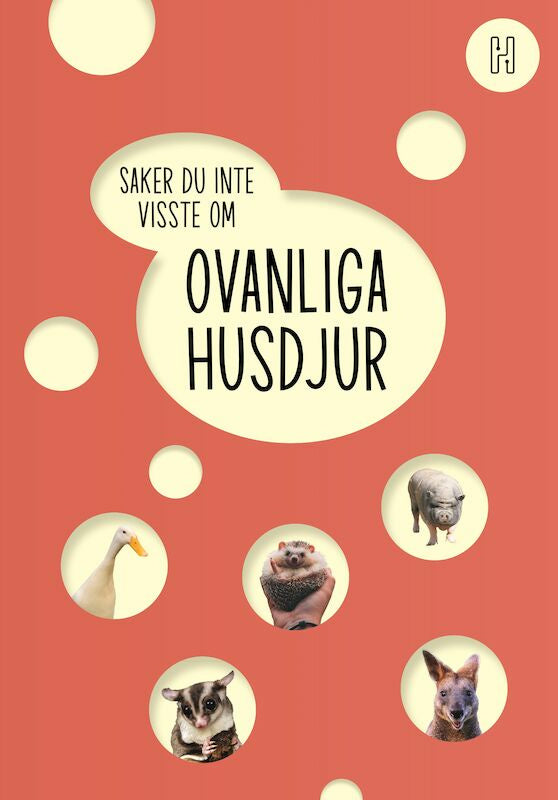 Valokuva kirjasta  Ovanliga husdjur, kuuluu tuoteryhmään Ruots lapset nuoret ja sarjakuvat.