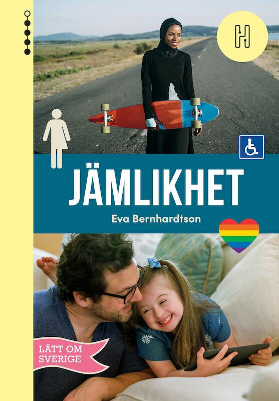 Valokuva kirjasta Eva Bernhardtson Jämlikhet, kuuluu tuoteryhmään Ruots muu tieto.