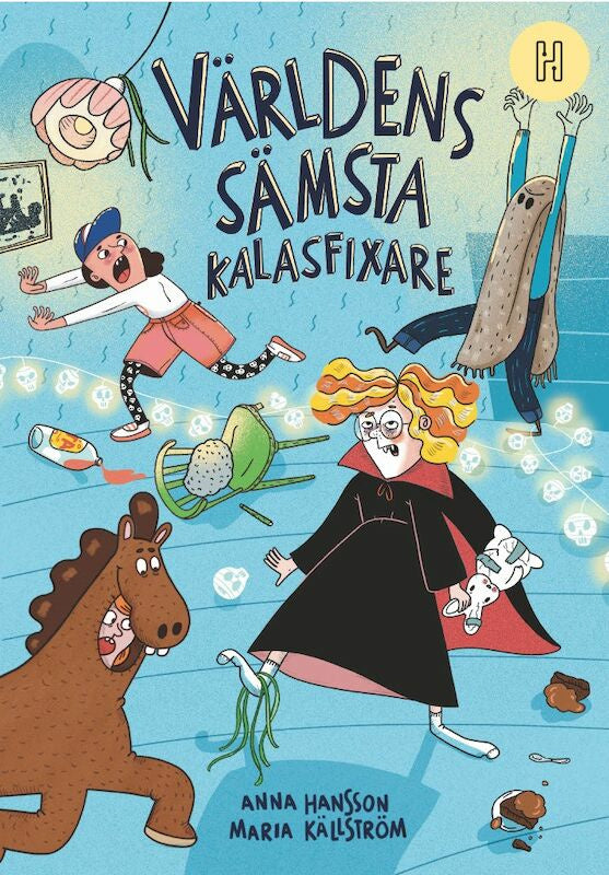 Valokuva kirjasta Anna Hansson Världens sämsta kalasfixare, kuuluu tuoteryhmään Ruots harrasteet taide.