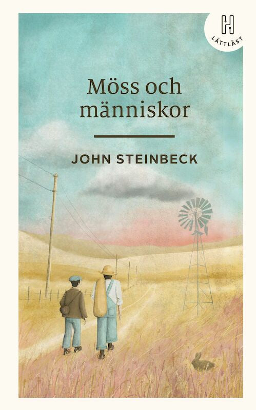 Valokuva kirjasta John Steinbeck Möss och människor (lättläst), kuuluu tuoteryhmään Ruots kaunokirjat.