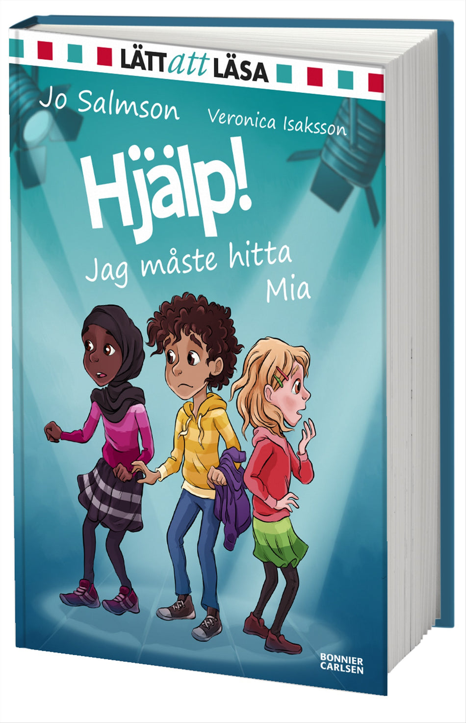 Valokuva kirjasta Jo Salmson Hjälp! Jag måste hitta Mia, kuuluu tuoteryhmään Ruots lapset nuoret ja sarjakuvat.