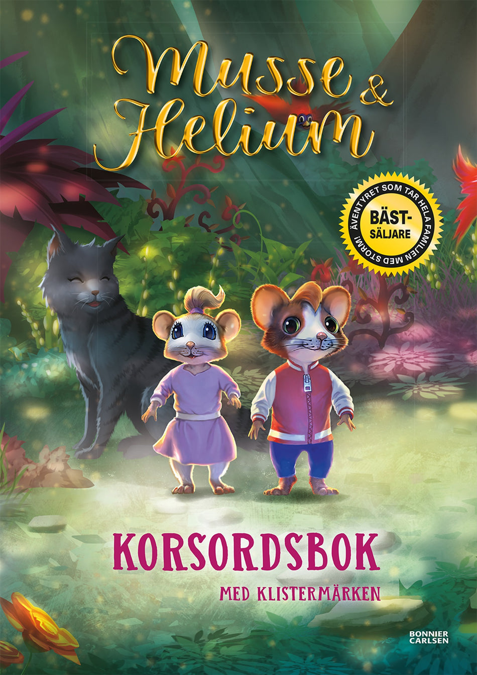 Valokuva kirjasta Camilla Brinck Musse &amp; Helium. Korsordsbok, kuuluu tuoteryhmään Ruots lapset nuoret ja sarjakuvat.