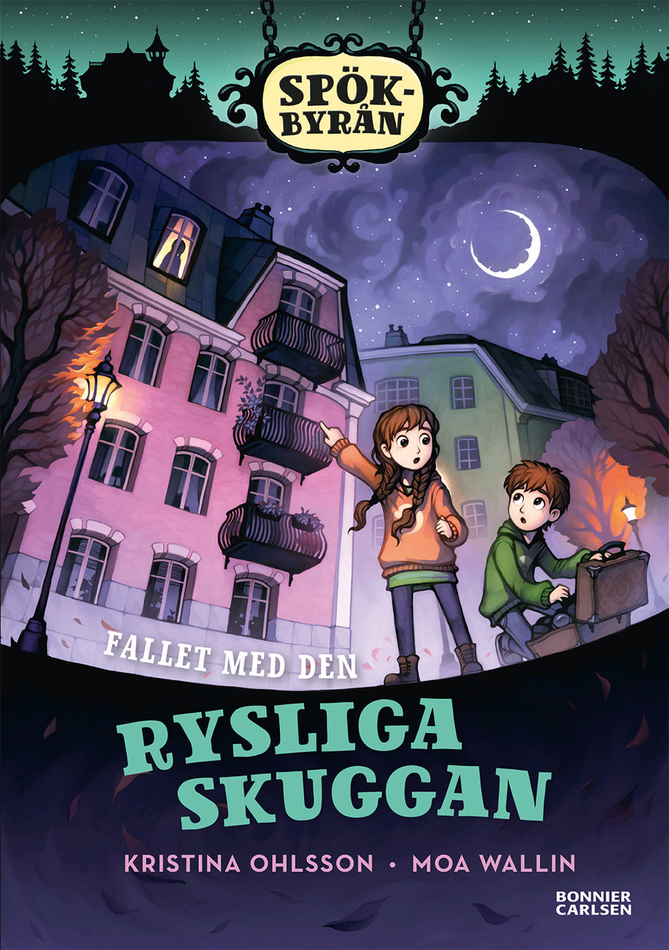 Valokuva kirjasta Kristina Ohlsson Fallet med den rysliga skuggan, kuuluu tuoteryhmään Ruots lapset nuoret ja sarjakuvat.