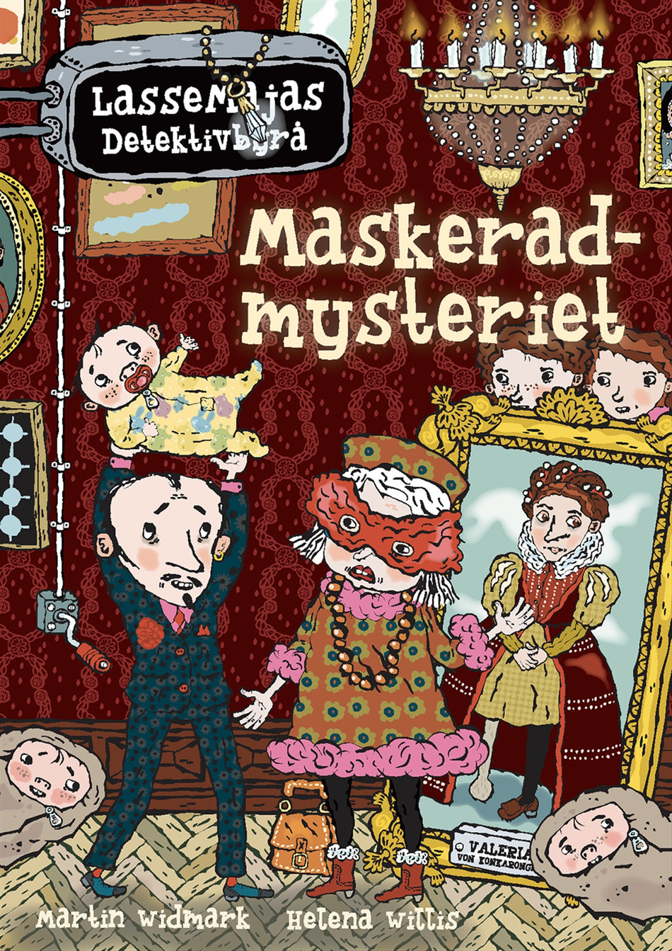 Valokuva kirjasta Martin Widmark Maskeradmysteriet, kuuluu tuoteryhmään Ruots lapset nuoret ja sarjakuvat.