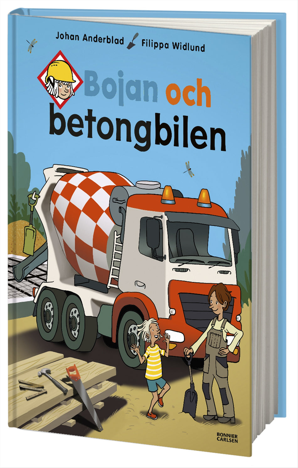 Valokuva kirjasta Johan Anderblad / Filippa Widlund Bojan och betongbilen, kuuluu tuoteryhmään Ruots lapset nuoret ja sarjakuvat.