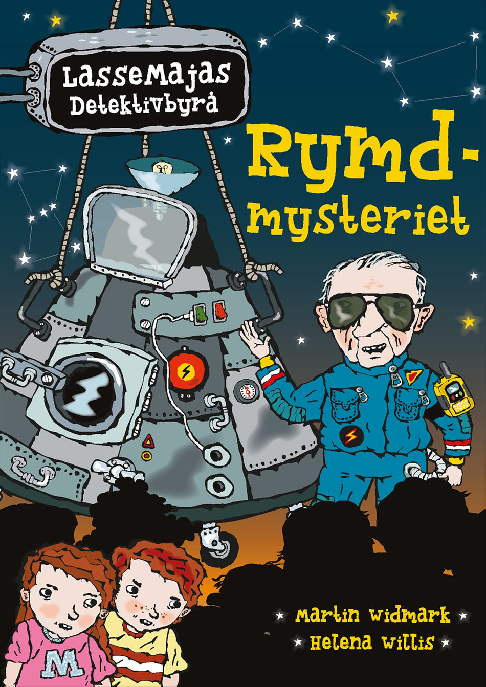 Valokuva kirjasta Martin Widmark Rymdmysteriet, kuuluu tuoteryhmään Ruots lapset nuoret ja sarjakuvat.