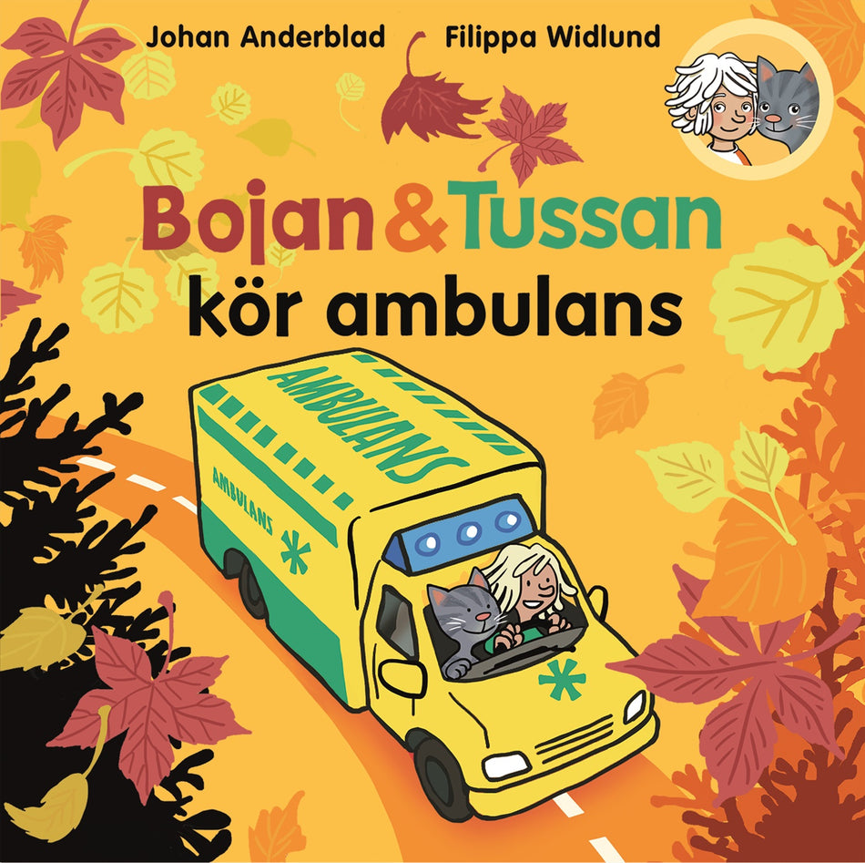 Valokuva kirjasta Johan Anderblad / Filippa Widlund Bojan och Tussan kör ambulans, kuuluu tuoteryhmään Ruots lapset nuoret ja sarjakuvat.