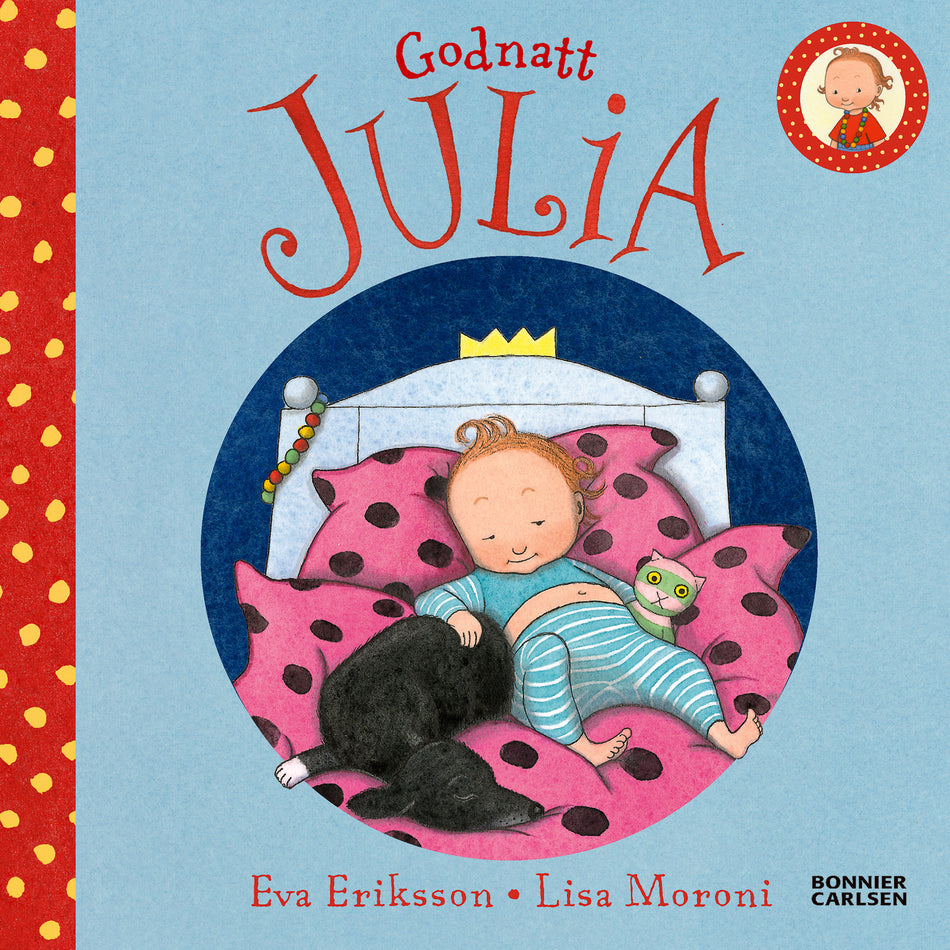 Valokuva kirjasta Eva Eriksson / Lisa Moroni Godnatt Julia, kuuluu tuoteryhmään Ruots lapset nuoret ja sarjakuvat.