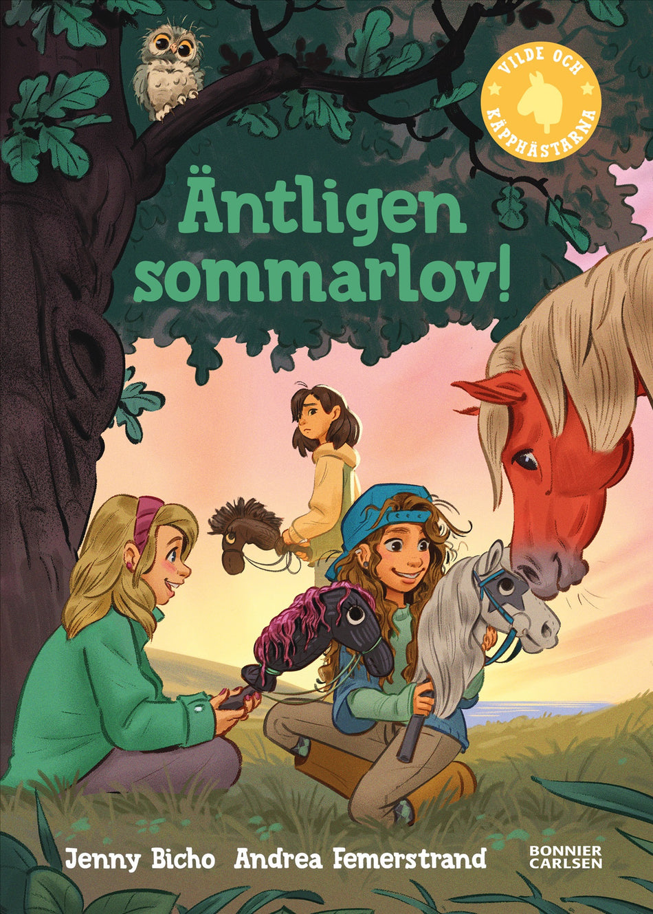 Valokuva kirjasta Jenny Bicho Äntligen sommarlov!, kuuluu tuoteryhmään Ruots lapset nuoret ja sarjakuvat.