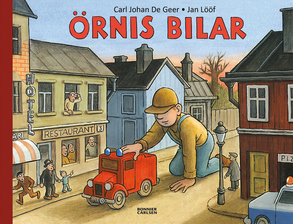 Valokuva kirjasta Carl Johan De Geer Örnis bilar, kuuluu tuoteryhmään Ruots lapset nuoret ja sarjakuvat.