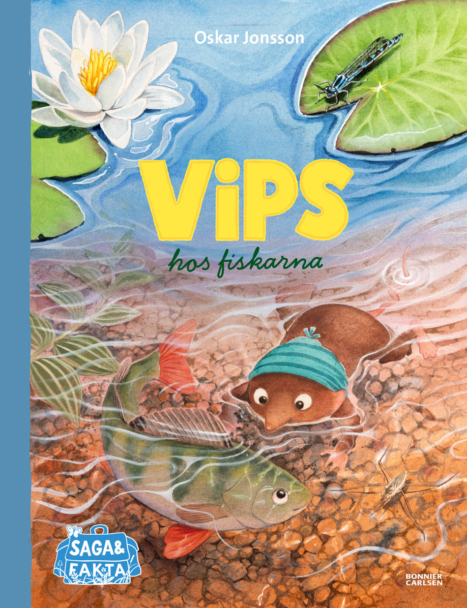 Valokuva kirjasta Oskar Jonsson Vips hos fiskarna, kuuluu tuoteryhmään Ruots lapset nuoret ja sarjakuvat.