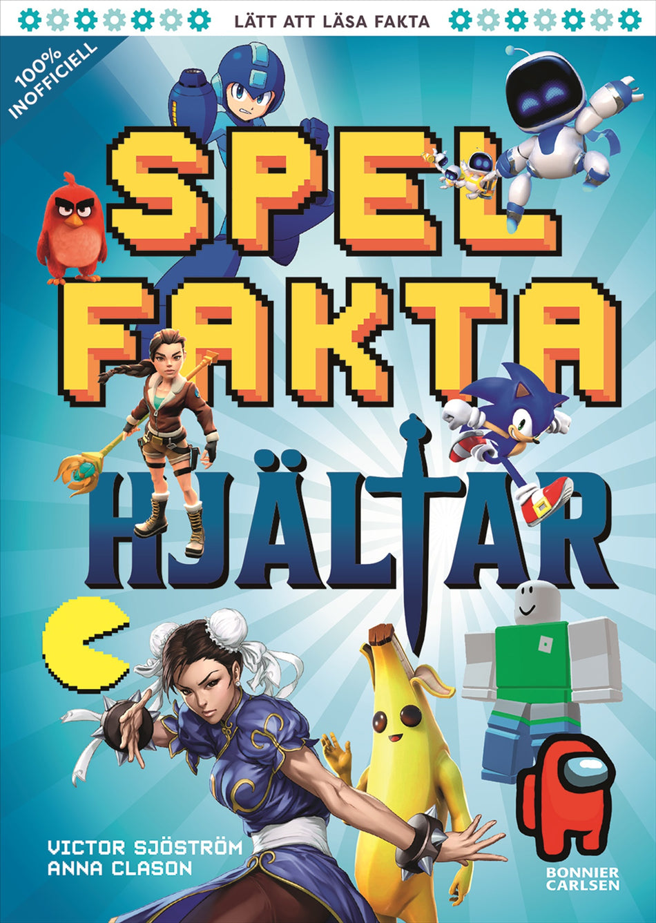 Valokuva kirjasta Victor Sjöström Spelfakta – Hjältar, kuuluu tuoteryhmään Ruots lapset nuoret ja sarjakuvat.