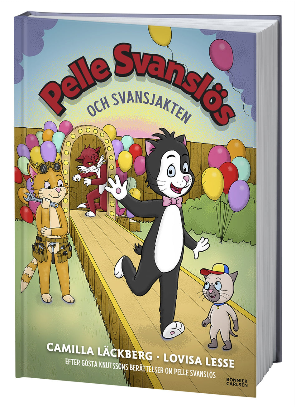 Valokuva kirjasta Camilla Läckberg / Gösta Knutsson Pelle Svanslös och svansjakten, kuuluu tuoteryhmään Ruots lapset nuoret ja sarjakuvat.