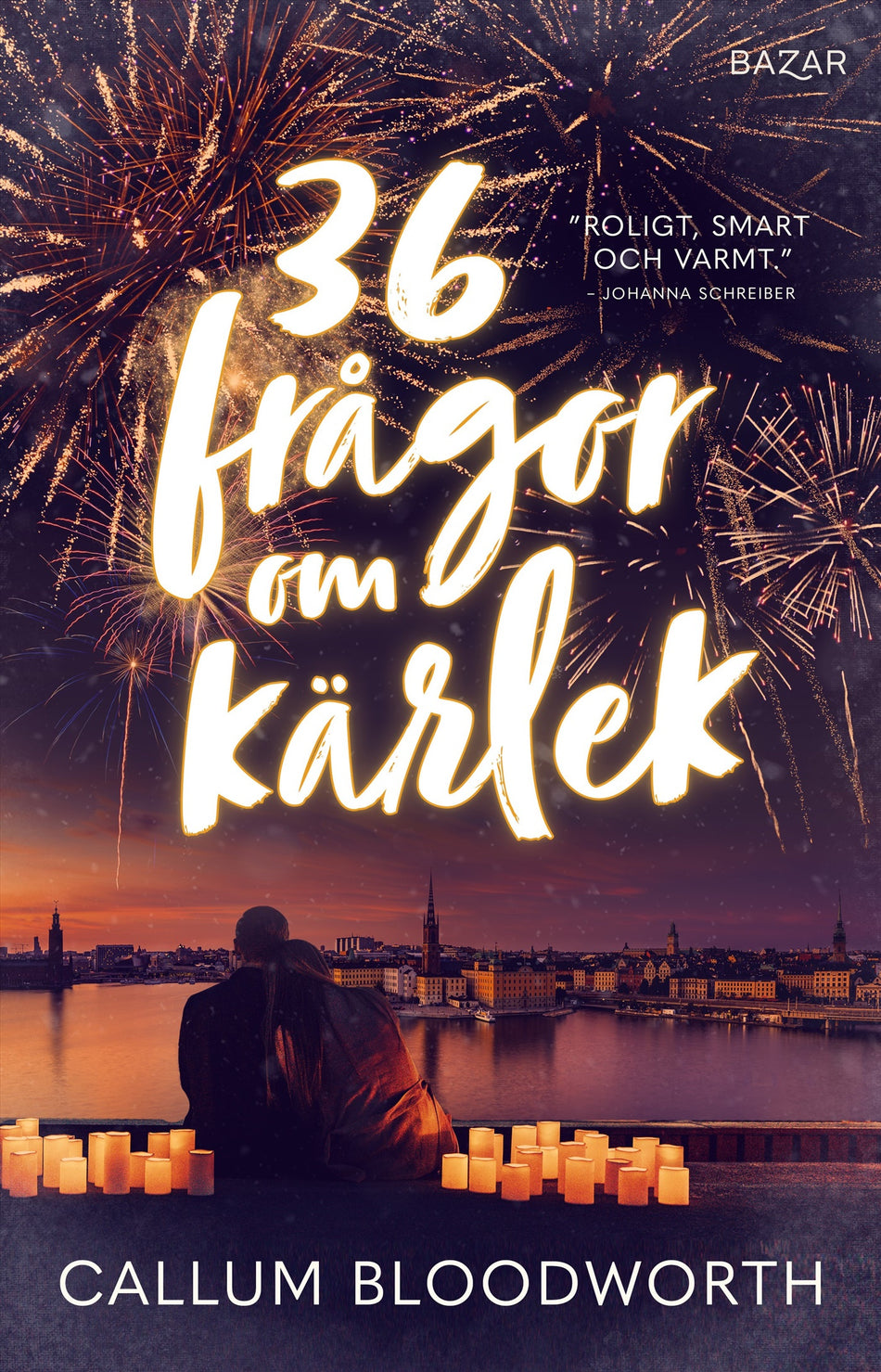 Valokuva kirjasta Callum Bloodworth 36 frågor om kärlek, kuuluu tuoteryhmään Ruots kaunokirjat.