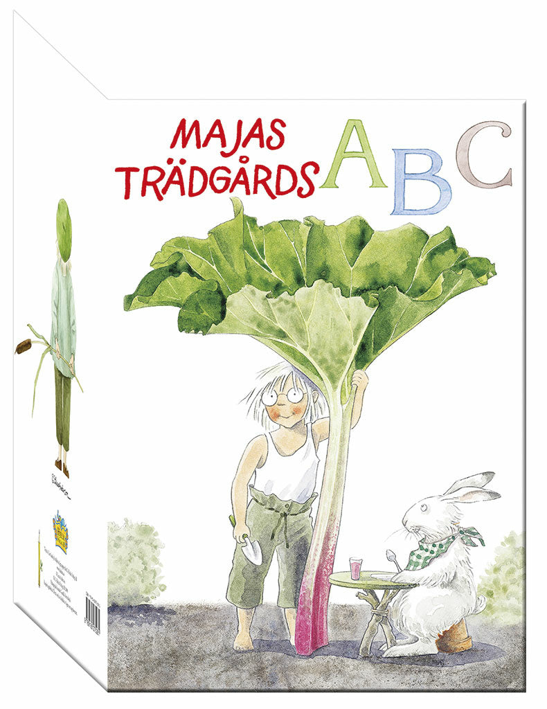 Valokuva kirjasta  Majas Trädgårds ABC, kuuluu tuoteryhmään Ruots lapset nuoret ja sarjakuvat.