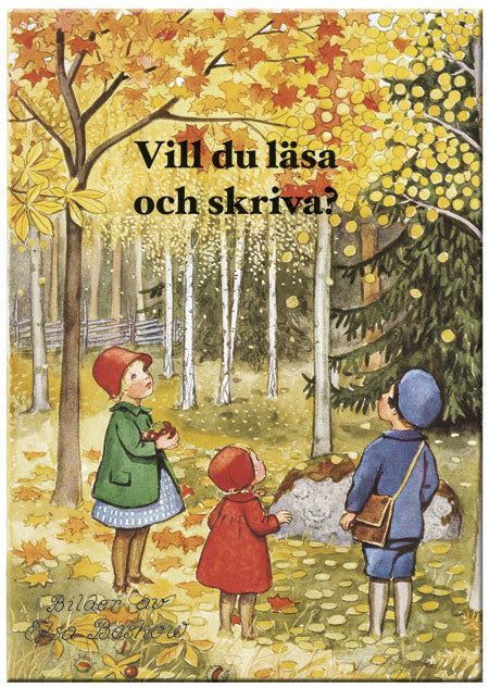 Valokuva kirjasta  Vill du läsa och skriva, kuuluu tuoteryhmään Ruots lapset nuoret ja sarjakuvat.