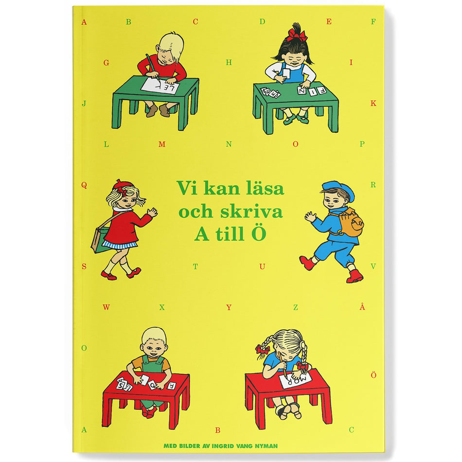 Valokuva kirjasta  Vi kan läsa och skriva A till Ö, kuuluu tuoteryhmään Ruots lapset nuoret ja sarjakuvat.