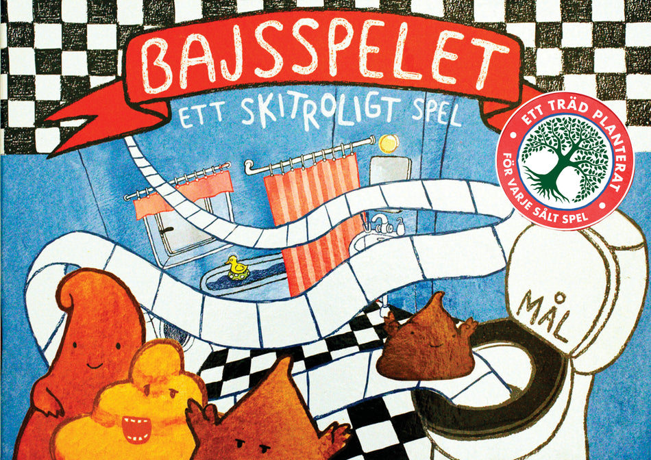 Valokuva kirjasta  Bajsspelet, kuuluu tuoteryhmään Ruots harrasteet taide.